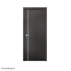 درب جدید اتاق خواب PVC با طراحی مینیمال و ساده کد 413 15 درب هتل ام دی اف روکش PVC کد 413