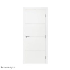 درب جدید اتاق خواب PVC با روکش مات و ضد خش کد 418 11 در هتل PVC کد 418