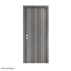 درب جدید اتاق خواب روکش PVC طرح موجی PVC کد 425 6 درب اتاقی چوبی، درب اتاقی لوکس، درب اتاقی جدید، درب اتاقی پی وی سی، در هتلی ام دی اف روکش PVC کد 425