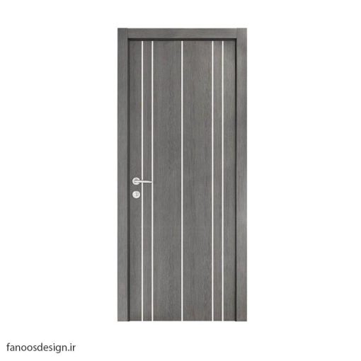 درب اتاقی چوبی، درب اتاقی لوکس، درب اتاقی جدید، درب اتاقی پی وی سی، در هتلی ام دی اف روکش PVC کد 425