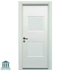 سبد خرید 1 درب داخلی اداری mdf با روکش پی وی سی کد 809