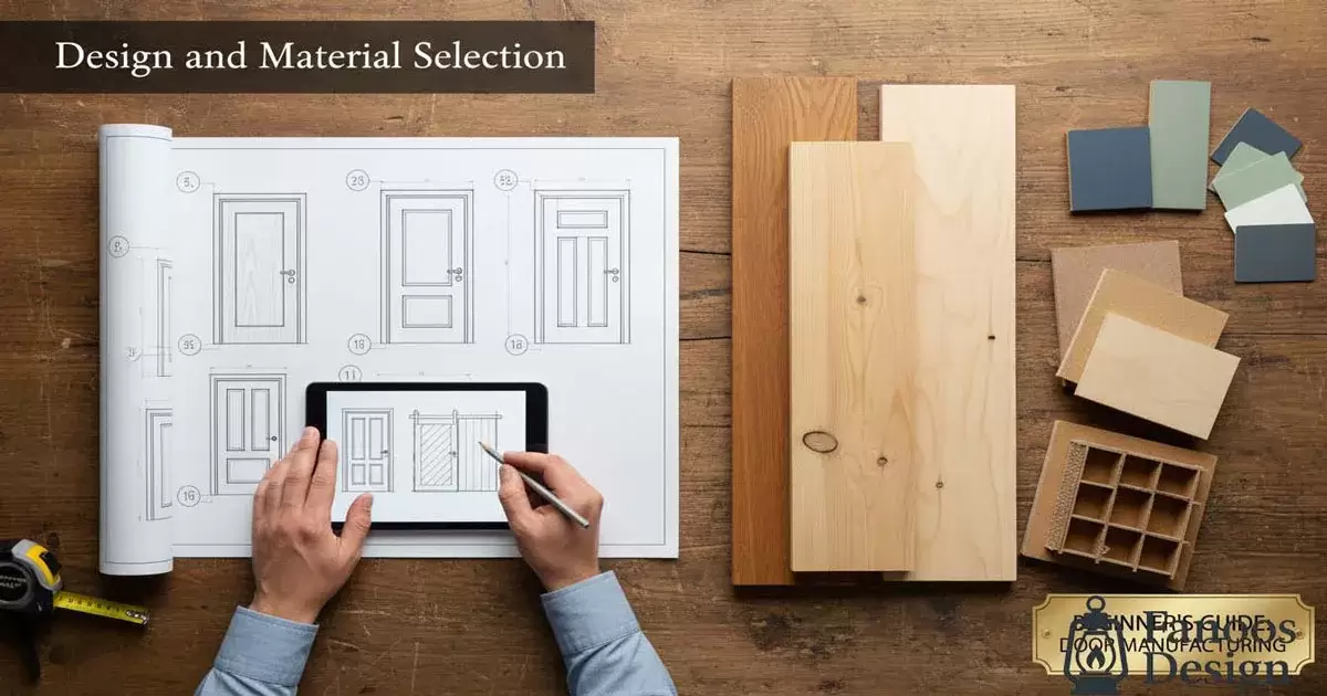 مراحل تولید درب داخلی