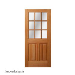 سبد خرید 12 درب تمام چوب خانه شیشه خور کد 3082