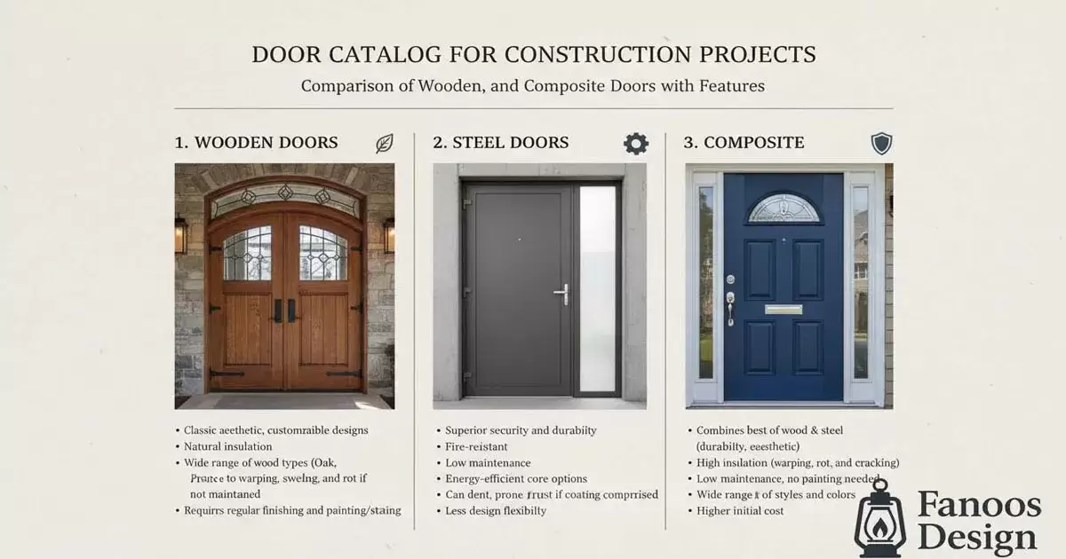 کاتالوگ درب ساختمانی