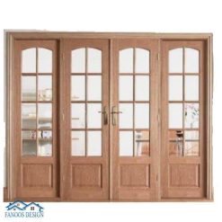 سبد خرید 1 درب داخلی شیشه خور کد MT3089