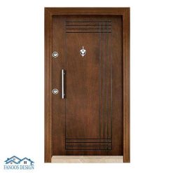 سبد خرید 19 درب ضد سرقت روکش چوب cnc کد MT214