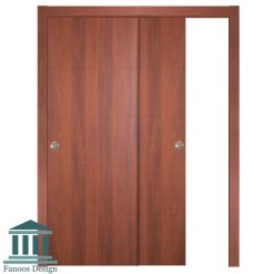 سبد خرید 10 درب ریلی کمد دیواری ام دی اف با رویه pvc کد 3029