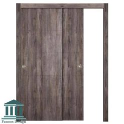سبد خرید 10 درب ریلی کمد دیواری ام دی اف با رویه PVC کد 3028