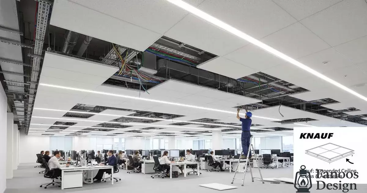 کناف کاری سقف و دیوار