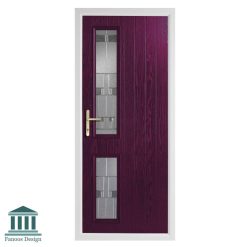 در وردی هال کلاسیک ورودی چوبی شیشه خور کد 4047 13 در کلاسیک ورودی چوبی شیشه خور کد 4047