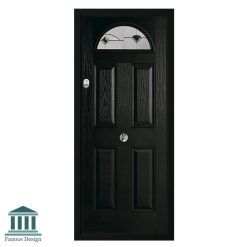 در کلاسیک شیشه خور طرح انگلیسی ورودی راهرو کد 4053 10 در کلاسیک شیشه خور طرح انگلیسی کد 4053