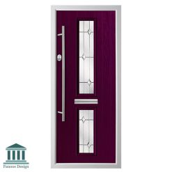 در وردی هال کلاسیک ورودی چوبی شیشه خور کد 4047 10 در کلاسیک ورودی چوبی شیشه خور کد 4047