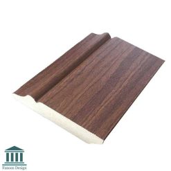 قرنیز MDF رنگ گردویی جنگلی 3 قرنیز MDF رنگ گردویی جنگلی