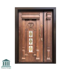سبد خرید 3 درب ضد سرقت 1.5 لنگه مدل سارای روکش راش