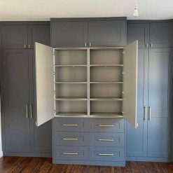 کمد دیواری MDF با رنگ پلی اورتان و کد 030 5 کمد دیواری MDF با رنگ پلی اورتان و کد 030