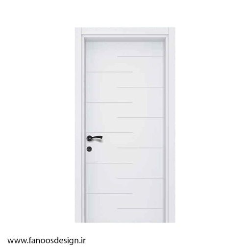 درب اتاق خواب روکش چوب کد MT549