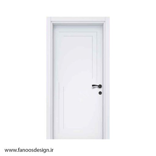 درب اتاق خواب روکش چوب کد MT548