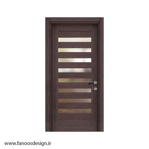 درب اتاق خواب روکش چوب کد MT539