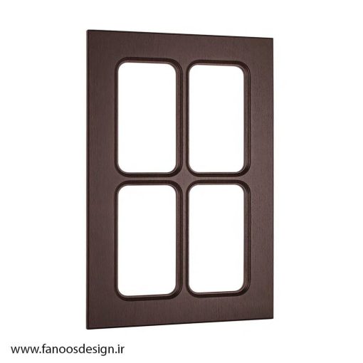 درب کابینت ویترینی کد 0135