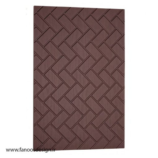 درب کابینت روکش چوب کد 085