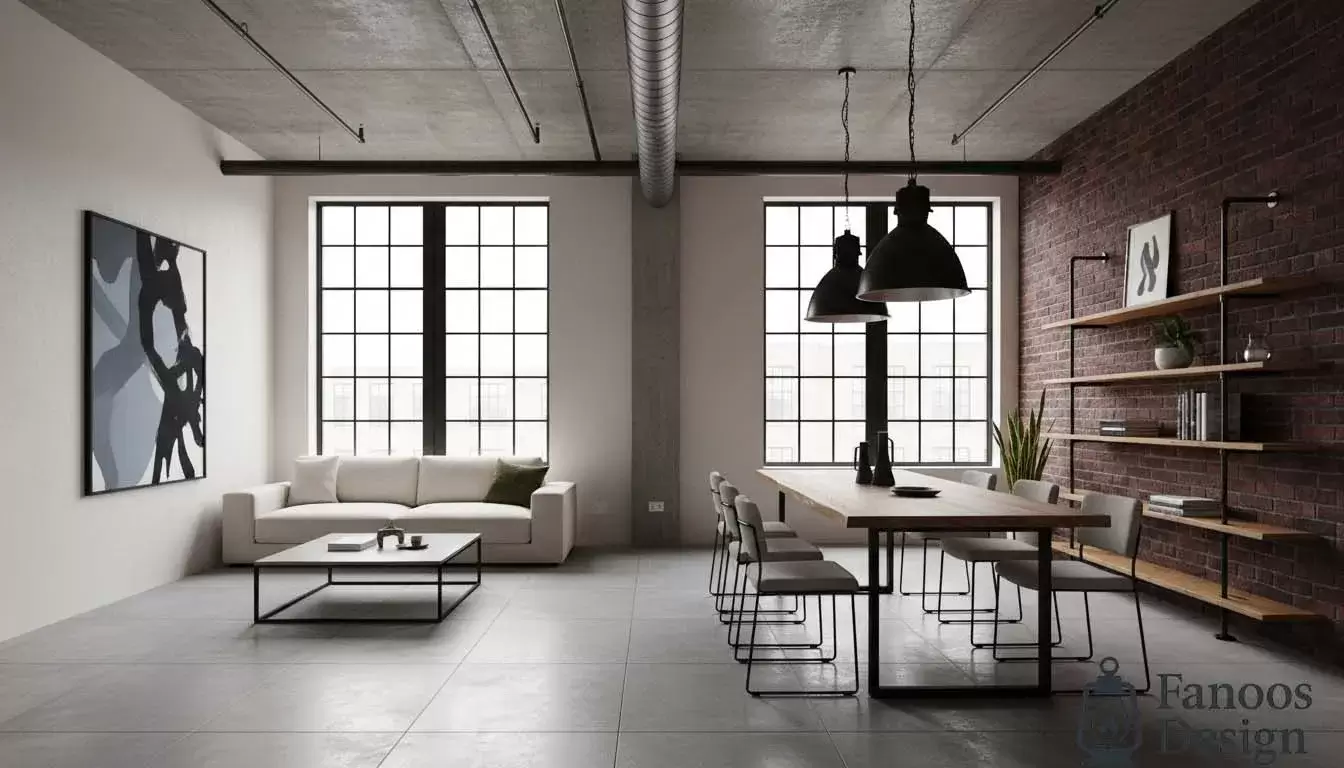 خصوصیات دکوراسیون صنعتی