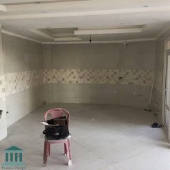 کابینت آشپزخانه ترکیبی پی وی سی و هایگلاس کد 0251