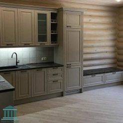 کابینت آشپزخانه ترکیبی پی وی سی و ام دی اف کد 0242