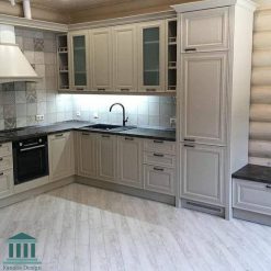 کابینت آشپزخانه ترکیبی پی وی سی و ام دی اف کد 0242