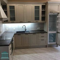 کابینت آشپزخانه ترکیبی پی وی سی و ام دی اف کد 0242