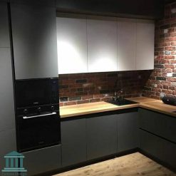 کابینت آشپزخانه ترکیبی ام دی اف و پی وی سی کد 0227 6 کابینت آشپزخانه ترکیبی ام دی اف و پی وی سی کد 0227