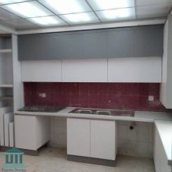 سبد خرید 5 کابینت آشپزخانه ساده پی وی سی کد 0226