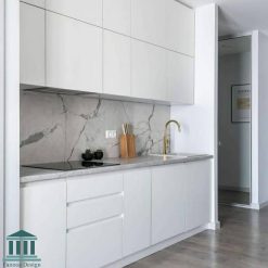 سبد خرید 2 کابینت آشپزخانه پی وی سی کد 0225