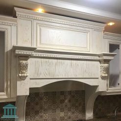 کابینت ممبران سفید طلایی کد 0148 15 کابینت آشپزخانه ممبران کد 0148