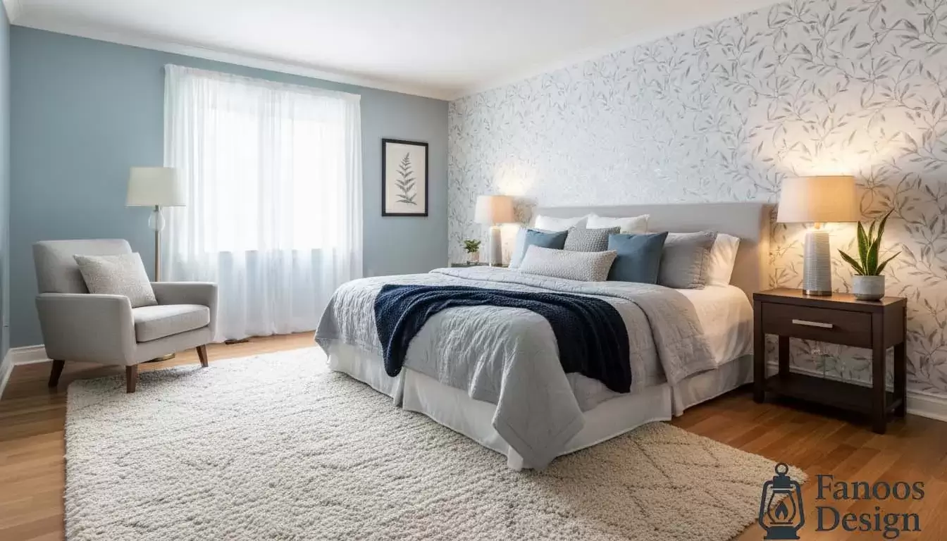 Bedroom interior decoration 1 | فانوس دیزاین تولید کننده انواع درب اتاق ، ضد سرقت، درب ورودی و ضد آل