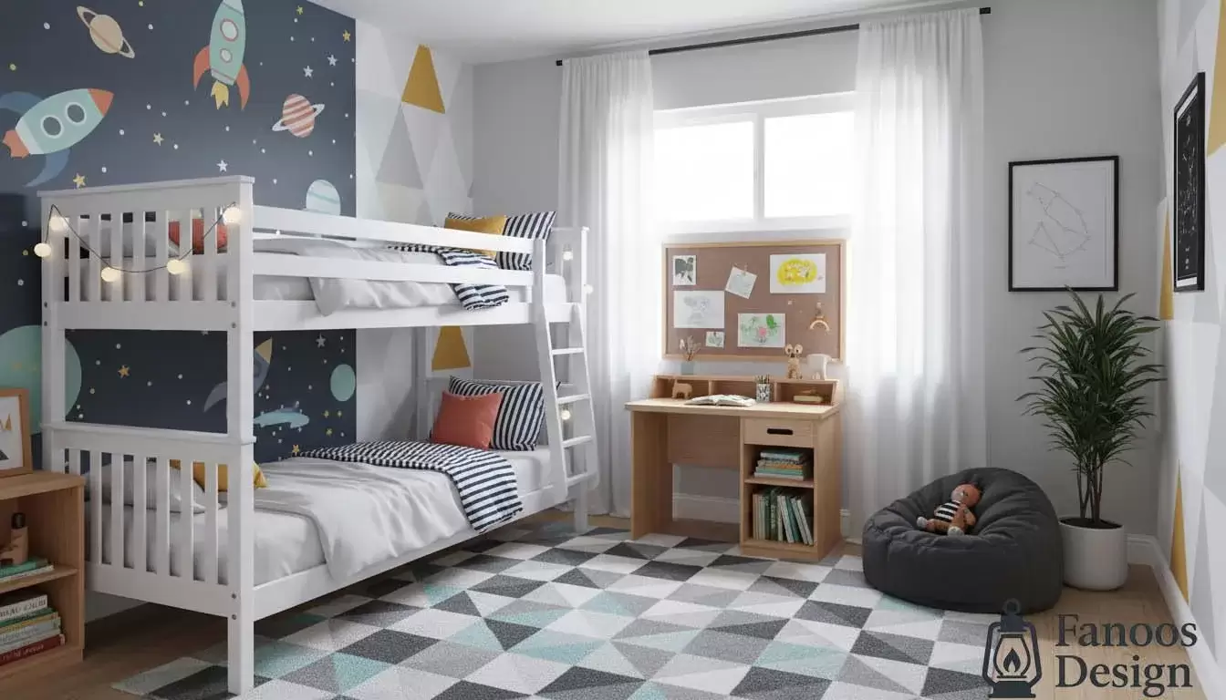 دکوراسیون داخلی اتاق خواب دخترانه