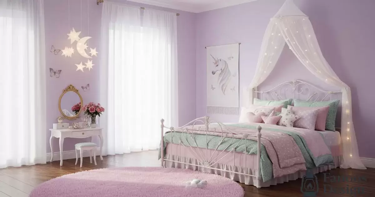 دکوراسیون داخلی اتاق خواب دخترانه 17 دکوراسیون داخلی اتاق خواب دخترانه