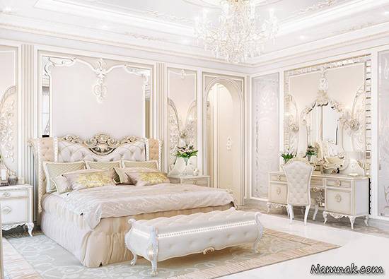 دکوراسیون داخلی اتاق خواب عروس 1 اتاق خواب عروس