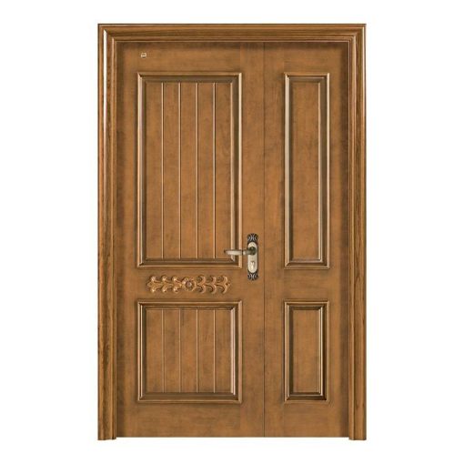 درب لابی چوبی یک و نیم لنگه 21002