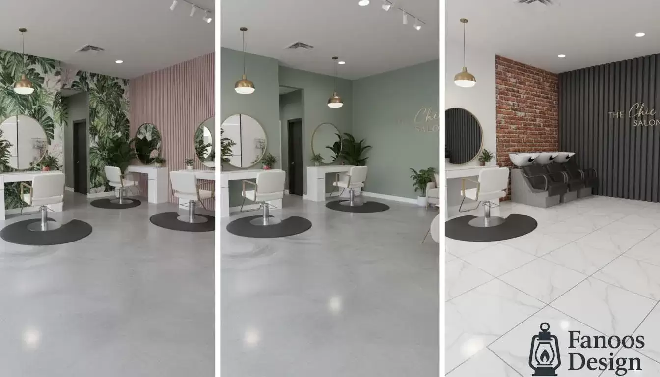 دکوراسیون سالن زیبایی