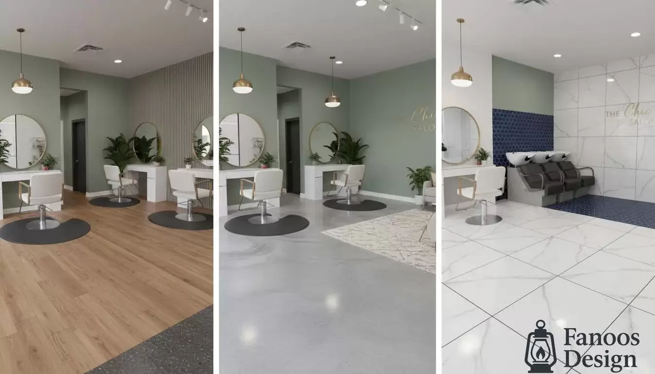 دکوراسیون سالن زیبایی