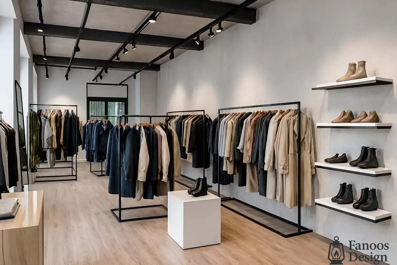 دکوراسیون فروشگاه پوشاک