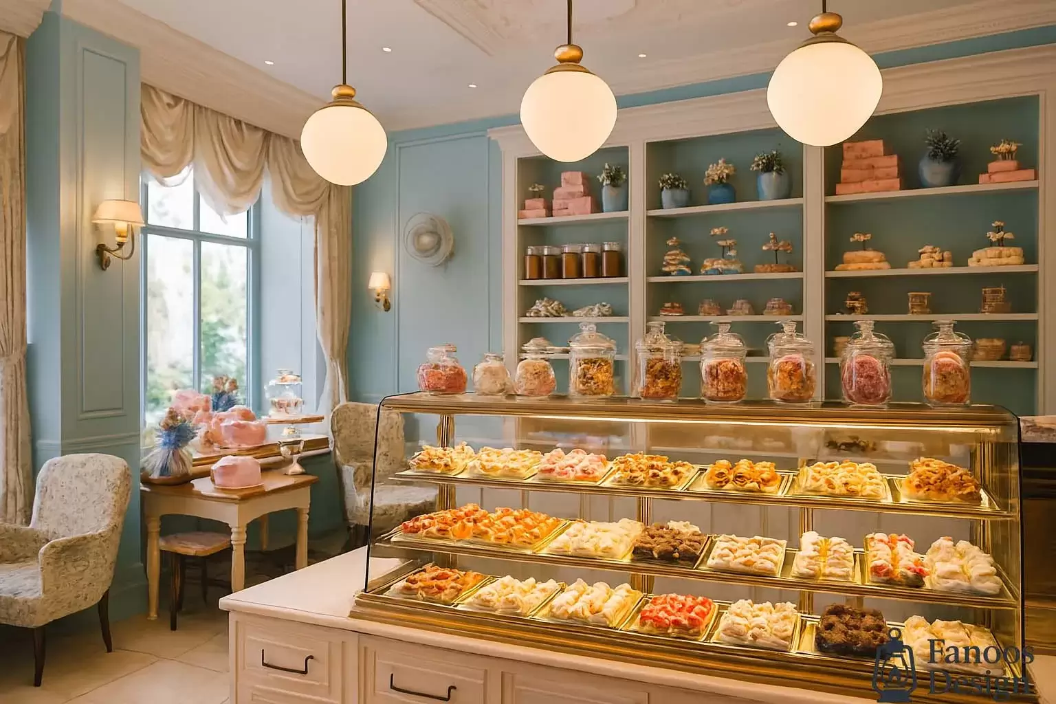 دکوراسیون قنادی 10 دکوراسیون قنادی