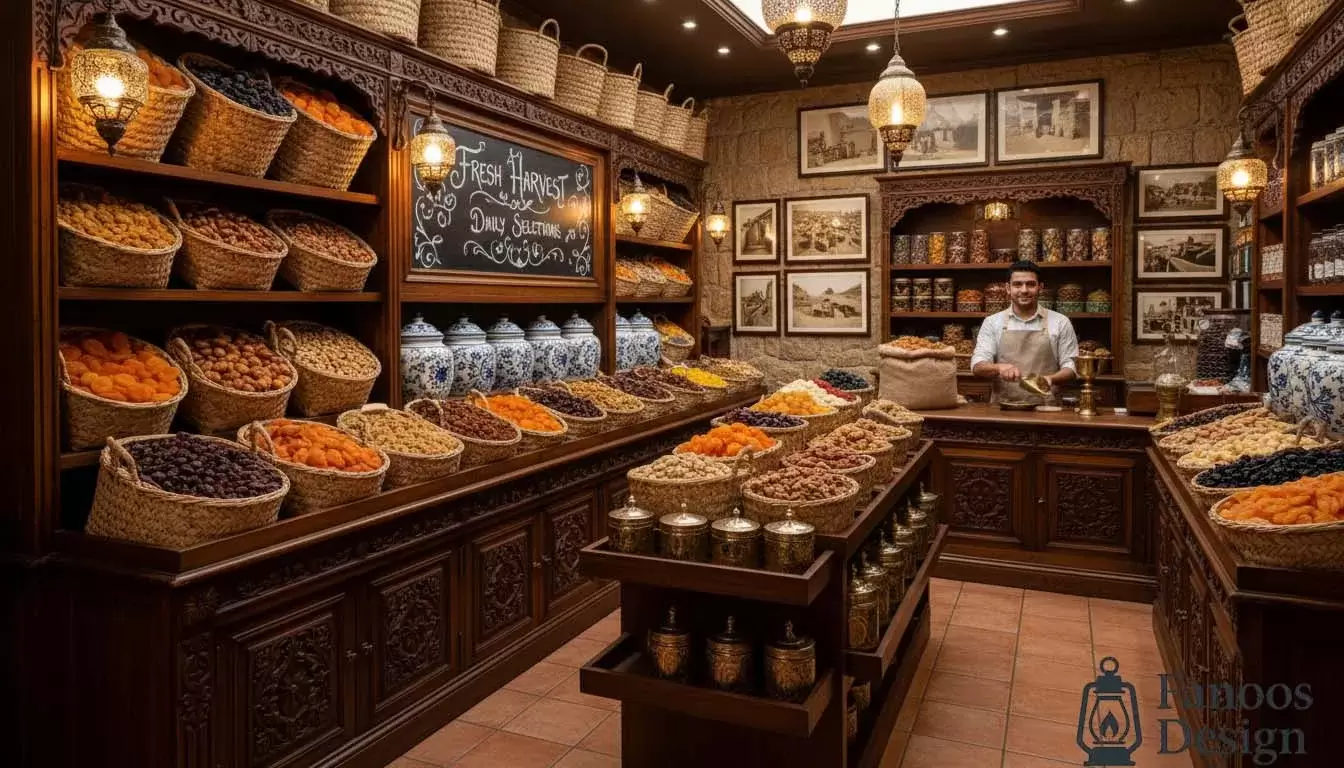 دکوراسیون خشکبار فروشی 2 دکوراسیون خشکبار فروشی