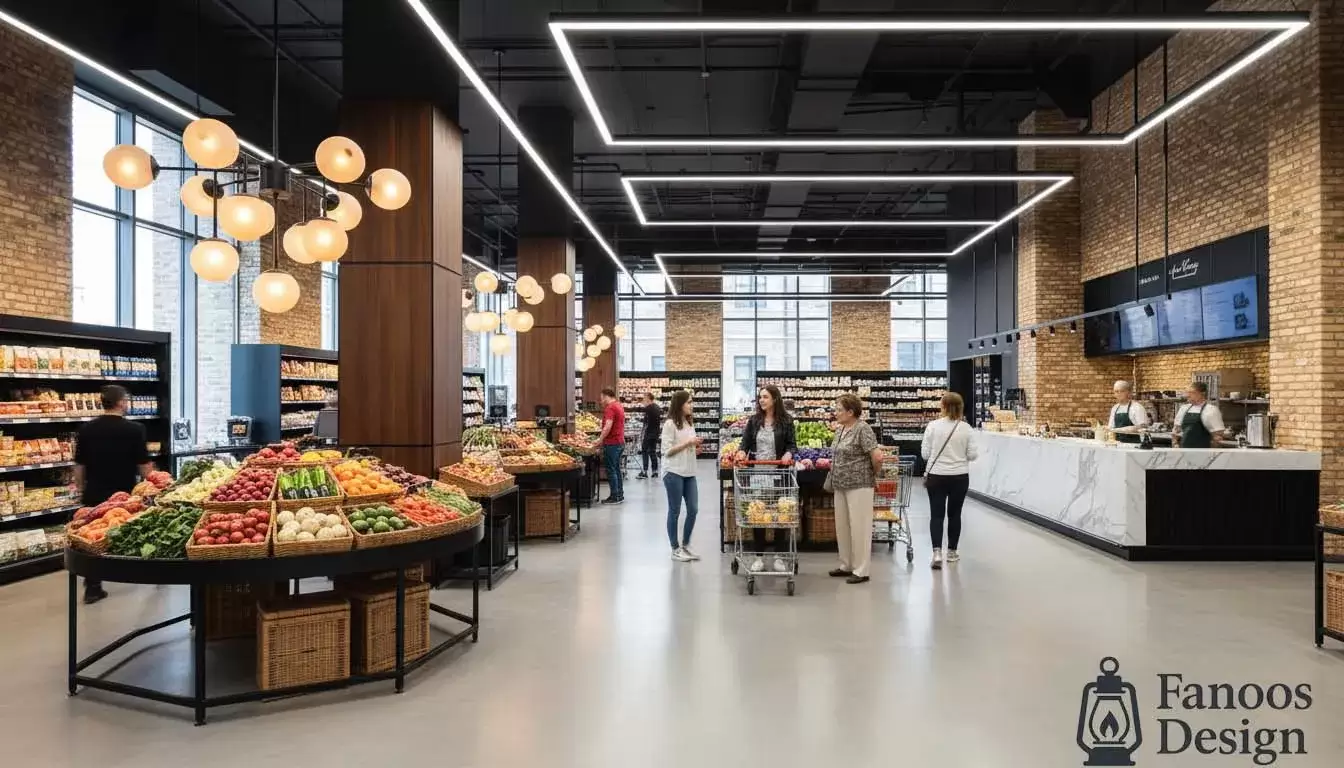 طراحی دکوراسیون سوپر مارکت 11 طراحی دکوراسیون سوپر مارکت
