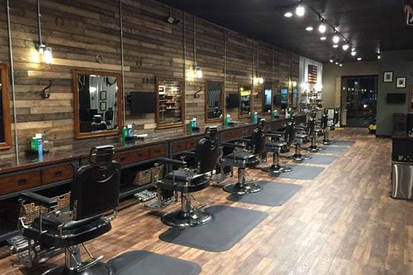 دکوراسیون آرایشگاه مردانه