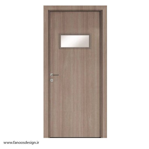 درب چوب پلاست شیشه خور بیمارستانی کد 30117