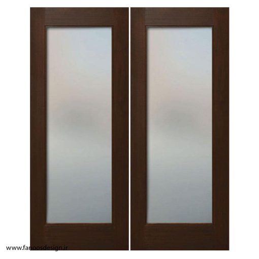 درب چوبی دو لنگه کد 4076