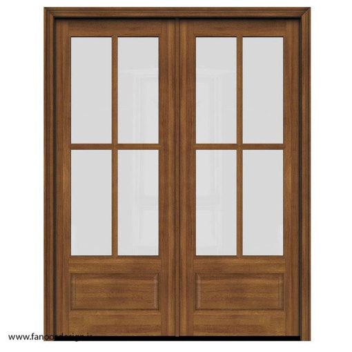 درب چوبی دو لنگه کد 4073