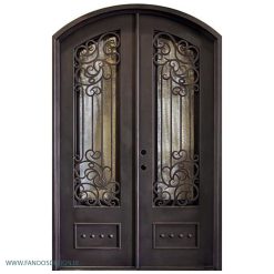 درب فرفروژه فلزی لابی کد 2146