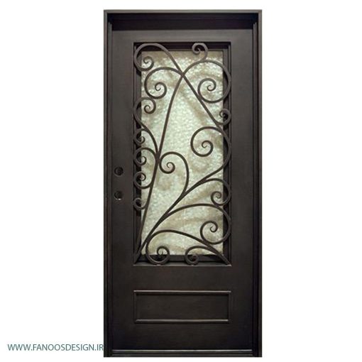 درب فرفروژه فلزی لابی کد 2144